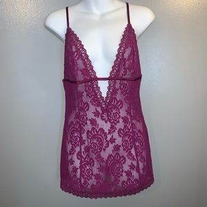 Victoria’s Secret purple lingerie nightgown